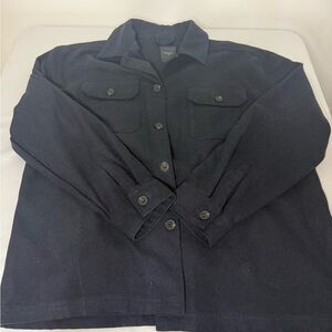 Men’s jacket/overcoat Navy Blue, gently used size L